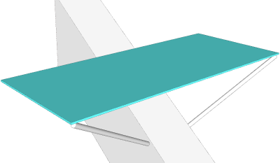 Schema — Epaisseur support